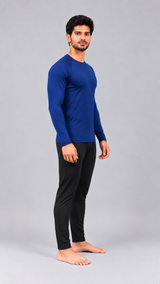 MENS LONG SLEEVE PLAIN SUN TOP