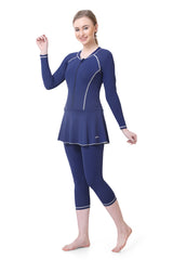 WOMENS CHAIN STITCH SWIMDRESS