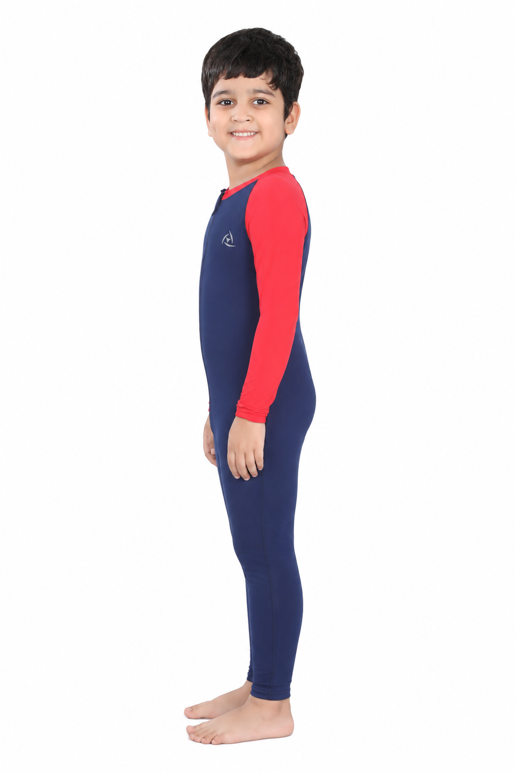 BOYS BODY SUIT WITH PLAIN SLEEVES