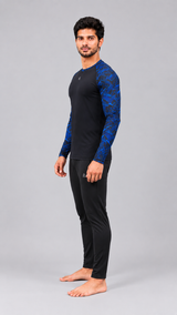MENS LONG SLEEVE PRINTED SUN TOP