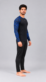 MENS LONG SLEEVE PRINTED SUN TOP