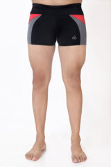 MENS TWO-TONE PATCH SWIM TRUNK