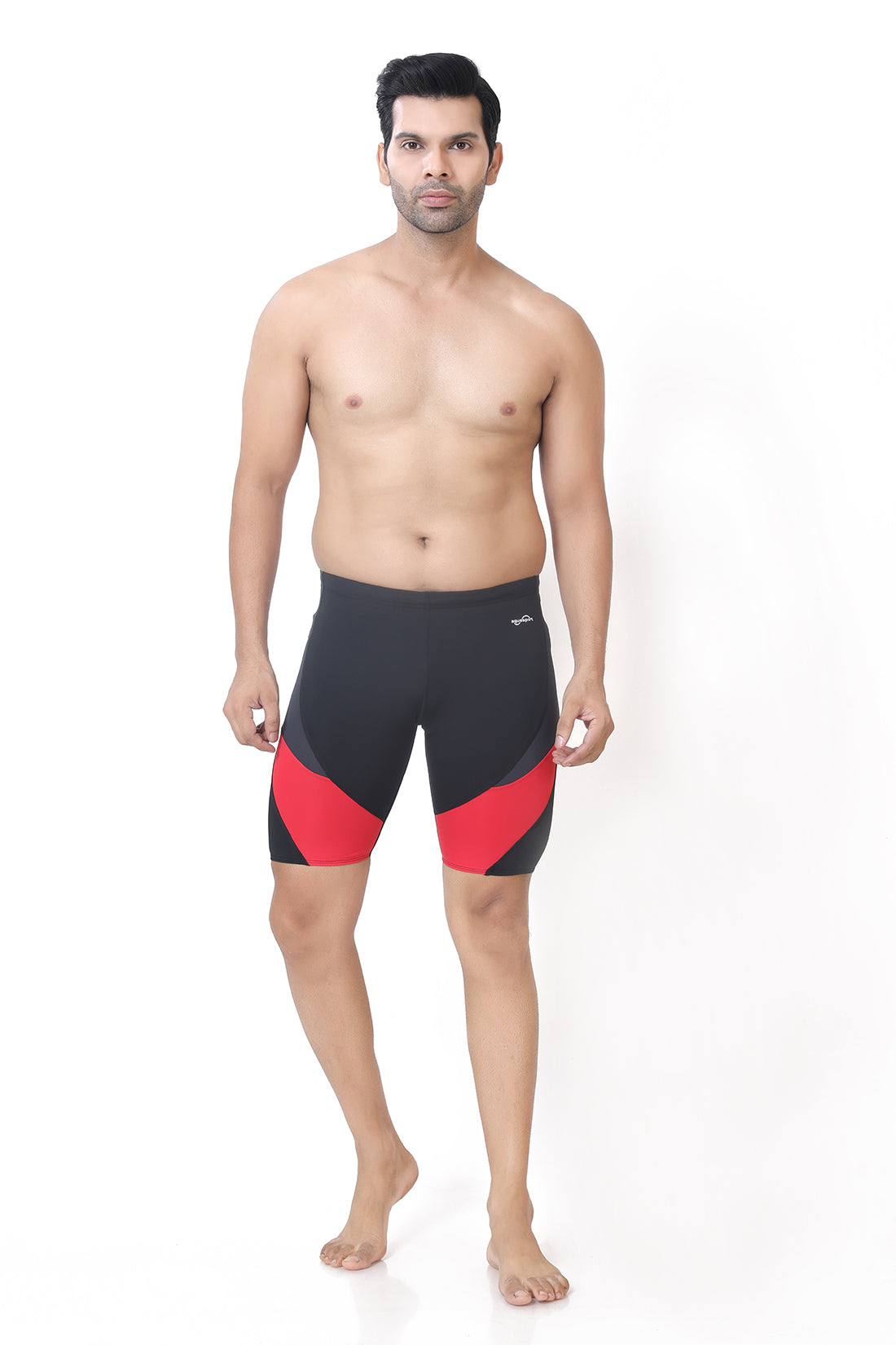 MENS TWO-TONE CURVE SWIM JAMMER