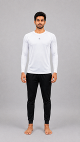 MENS LONG SLEEVE PLAIN SUN TOP