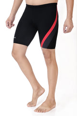 MENS TWO-TONE DOUBLE STRIP SWIM JAMMER