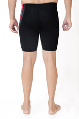 MENS TWO-TONE DOUBLE STRIP SWIM JAMMER