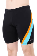 MENS TWO-TONE DOUBLE STRIP SWIM JAMMER