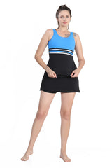 WOMENS TWO PIECE FROCK SWIMWEAR