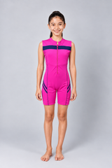 GIRLS HIGH NECK LONG LEGGING SWIMWEAR