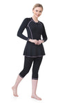 WOMENS CHAIN STITCH SWIMDRESS