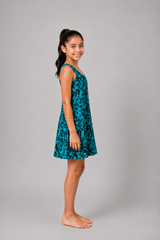 GIRLS A-LINE FROCK WITH SHORTS