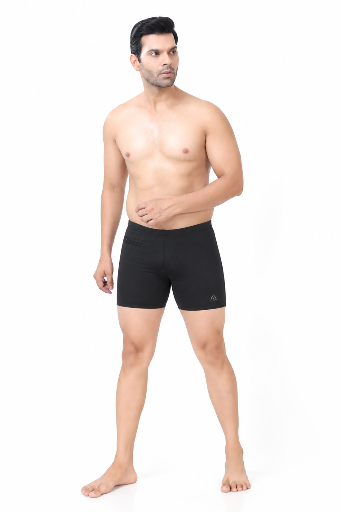 MENS PLAIN SWIM TRUNK