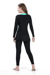 WOMENS FULL BODY ZIPPER SWIMWEAR