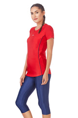 WOMENS TWO PIECE TSHIRT & CAPRI SET