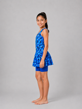 GIRLS FULL PRINT SWIMDRESS