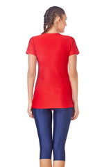 WOMENS TWO PIECE TSHIRT & CAPRI SET