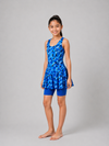 GIRLS FULL PRINT SWIMDRESS