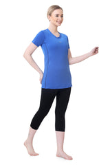 WOMENS TWO PIECE TSHIRT & CAPRI SET