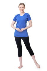 WOMENS TWO PIECE TSHIRT & CAPRI SET