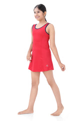 GIRLS SWIMDRESS WITH BOYLEG