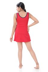 GIRLS SWIMDRESS WITH BOYLEG