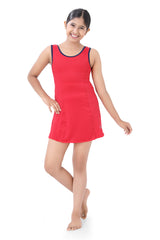 GIRLS SWIMDRESS WITH BOYLEG