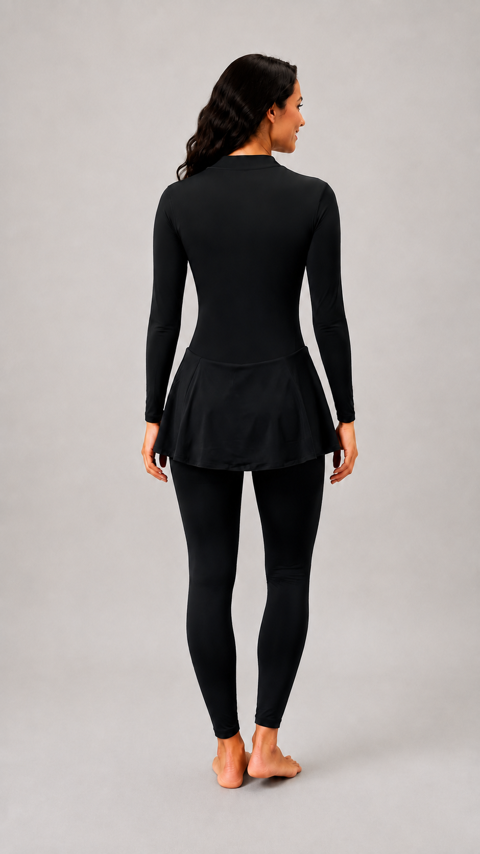 Women’s printed full body zipper swimwear | Arroline – My Store