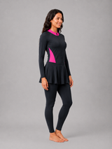 WOMENS FULL BODY ZIPPER SWIMWEAR